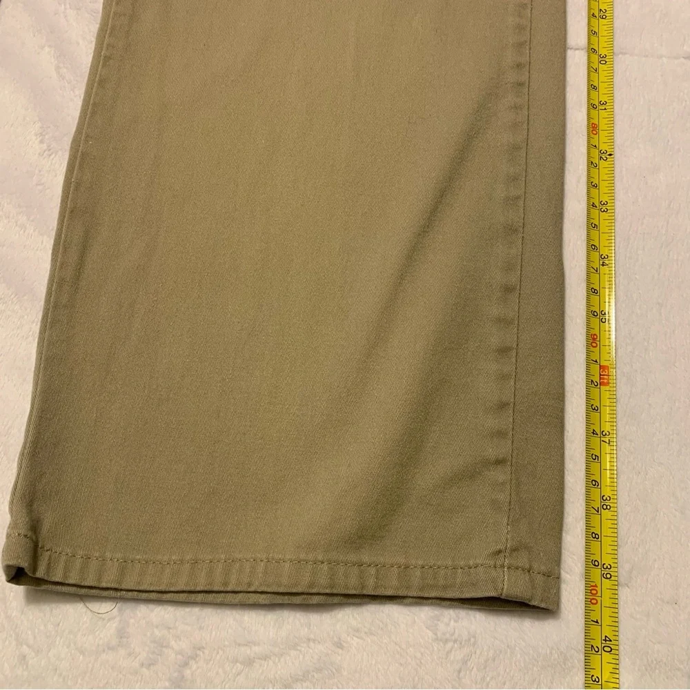 Dickies Women's Slim Fit Boot Cut Pants Size 10 Regular , Tan Comfort Stretch - Picture 6 of 9